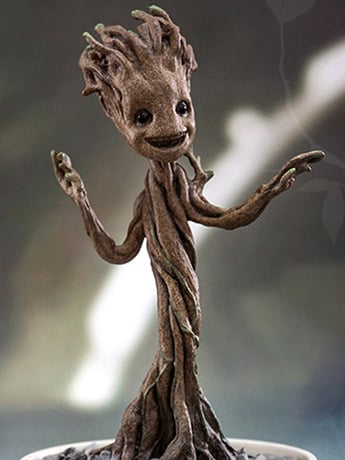 Guardians of the Galaxy QS004 Little Groot 1/4th Scale Collectible Figure Gallery Image 2