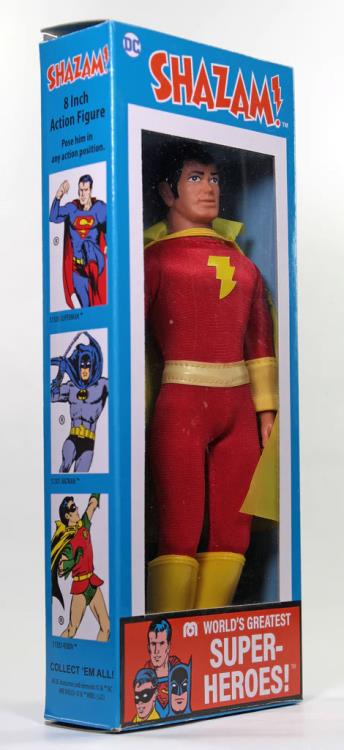 DC Comics Shazam 8" Mego 50th Anniversary Figure Gallery Image 9