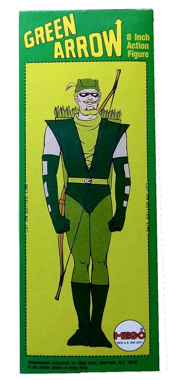 DC Comics Green Arrow 8" Mego 50th Anniversary Figure Gallery Image 6