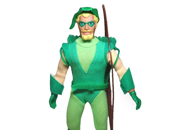 DC Comics Green Arrow 8" Mego 50th Anniversary Figure Gallery Image 1