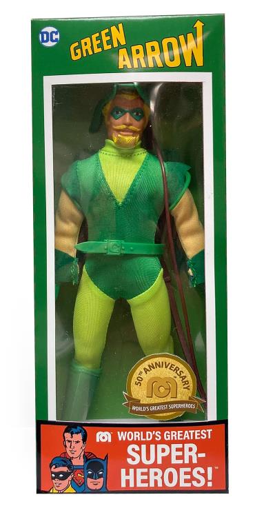 DC Comics Green Arrow 8" Mego 50th Anniversary Figure Gallery Image 5