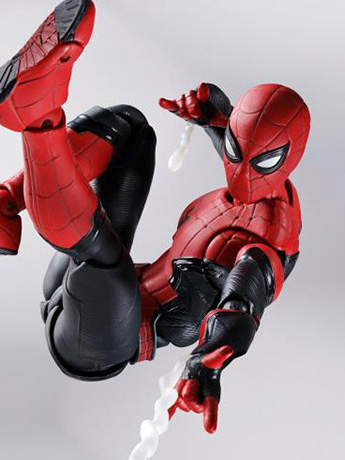 Spider-Man: No Way Home S.H.Figuarts Spider-Man (Upgraded Suit) Action Figure Gallery Image 2
