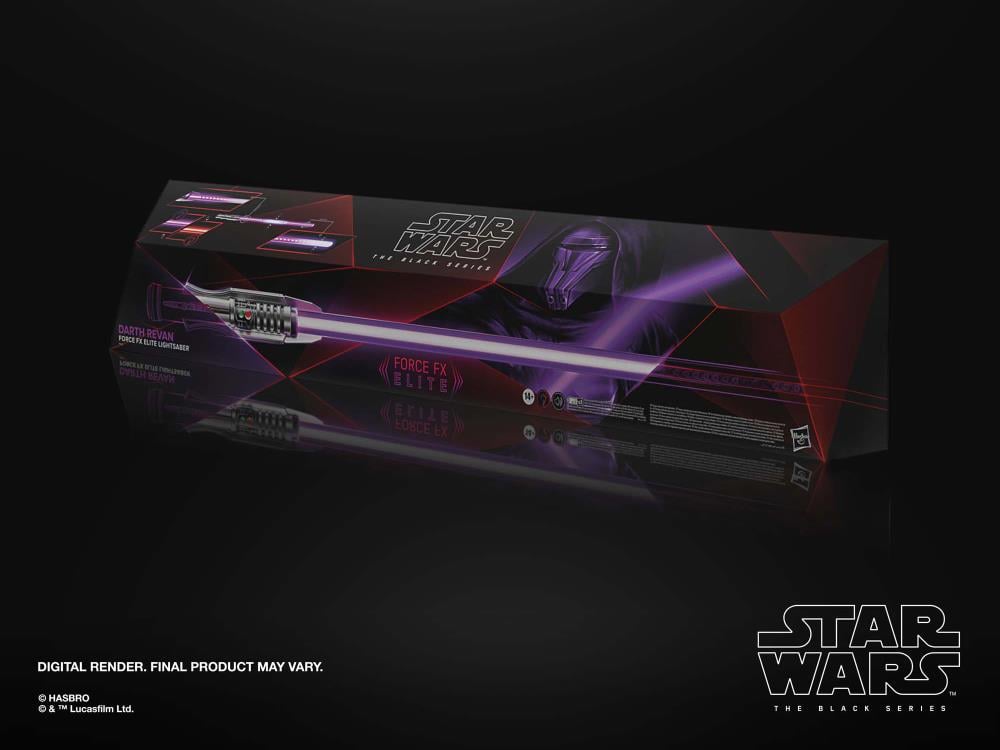 Star Wars: The Black Series Darth Revan Force FX Elite Lightsaber (Reissue) Gallery Image 14