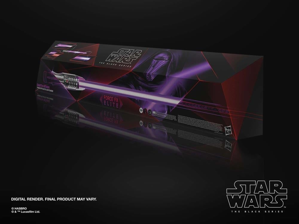 Star Wars: The Black Series Darth Revan Force FX Elite Lightsaber (Reissue) Gallery Image 15
