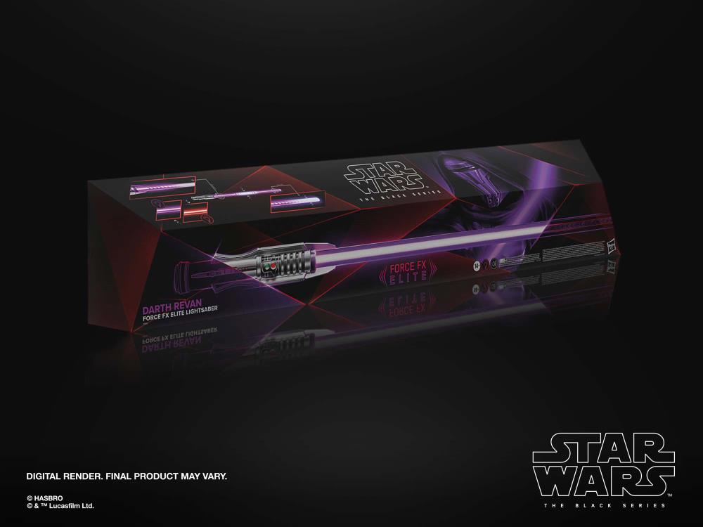 Star Wars: The Black Series Darth Revan Force FX Elite Lightsaber (Reissue) Gallery Image 13