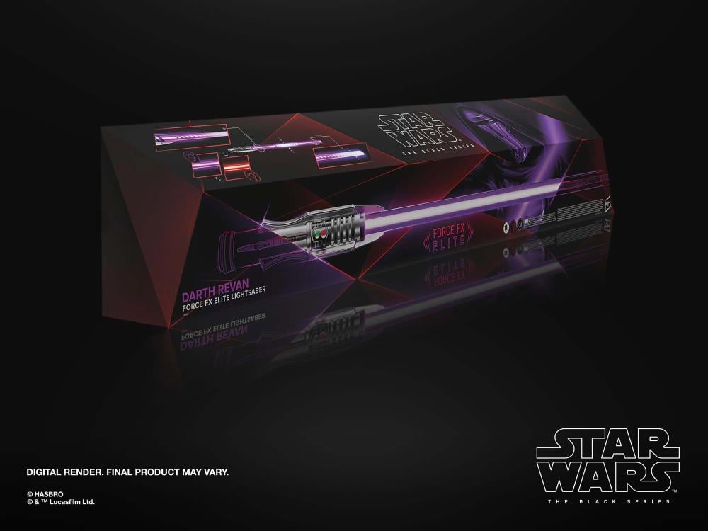 Star Wars: The Black Series Darth Revan Force FX Elite Lightsaber (Reissue) Gallery Image 16