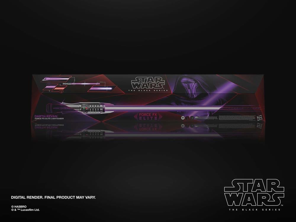 Star Wars: The Black Series Darth Revan Force FX Elite Lightsaber (Reissue) Gallery Image 12