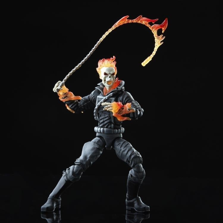 Marvel Legends Retro Collection Ghost Rider Action Figure Gallery Image 4