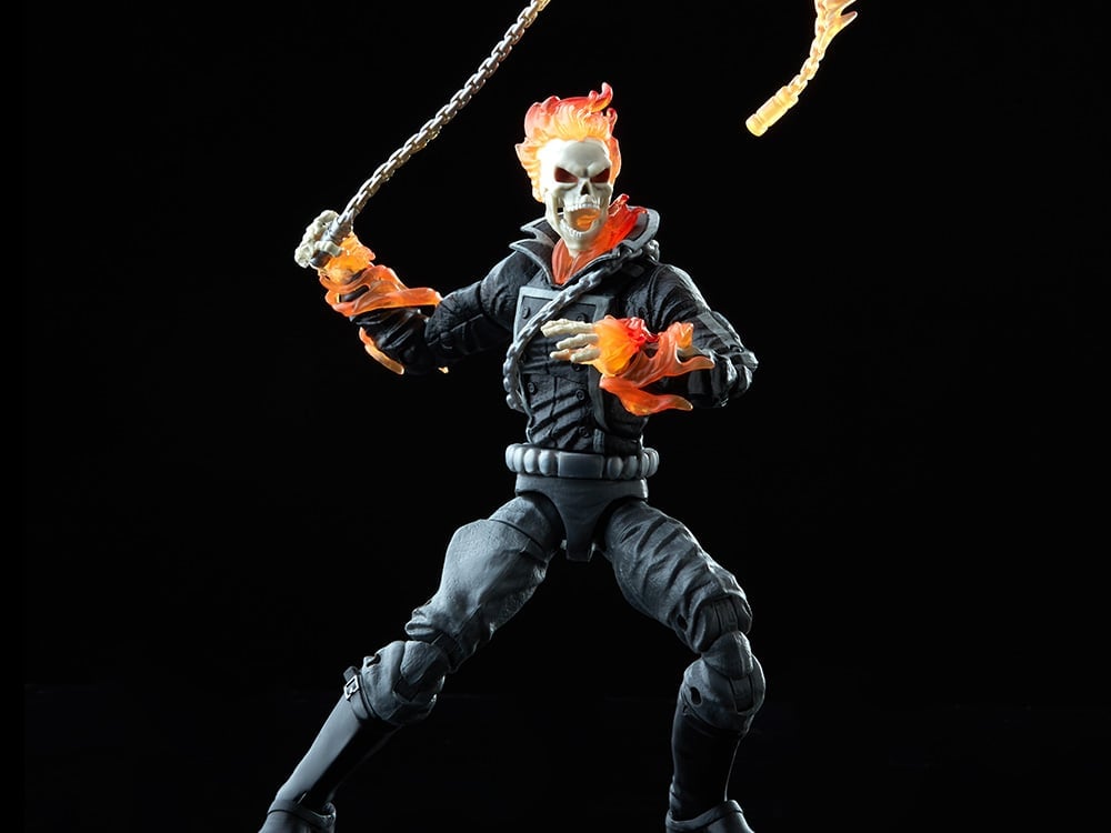 Marvel Legends Retro Collection Ghost Rider Action Figure Gallery Image 1