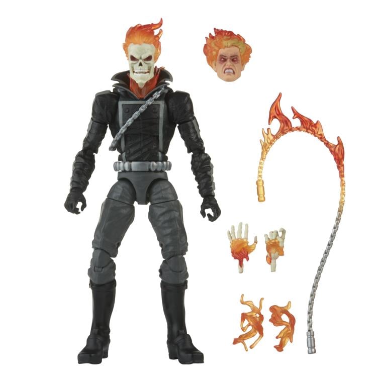 Marvel Legends Retro Collection Ghost Rider Action Figure Gallery Image 12