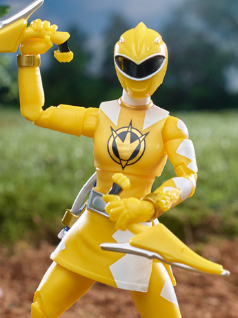 Power Rangers Dino Thunder Lightning Collection Yellow Ranger Gallery Image 2
