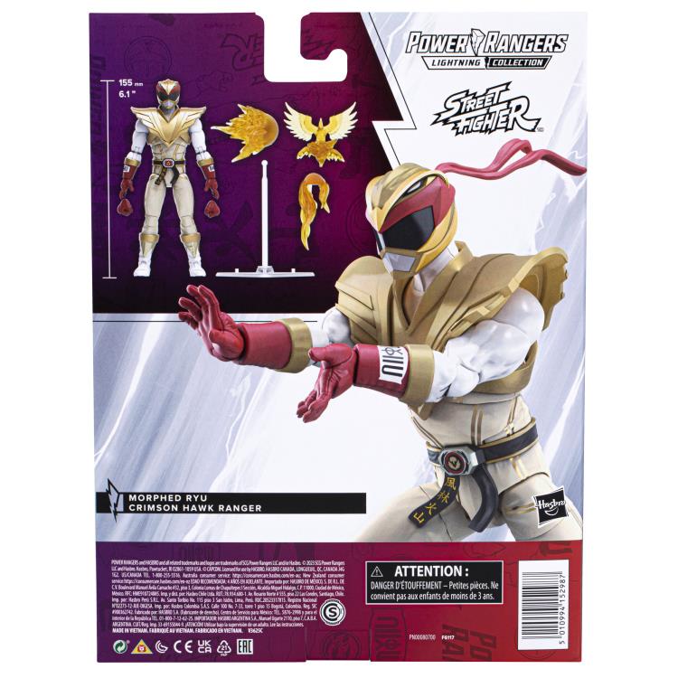 Power Rangers x Street Fighter Lightning Collection Crimson Hawk Ryu Gallery Image 20