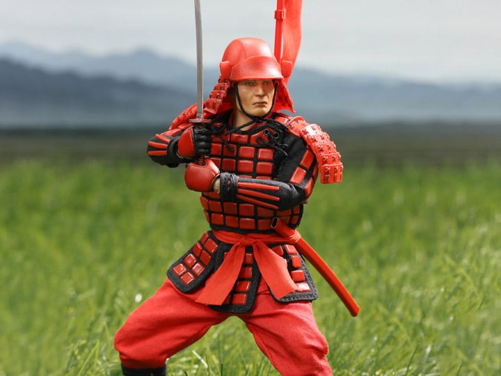 Palm Hero Japan Sengoku Soldier (Red) 1/12 Scale Figure Gallery Image 1