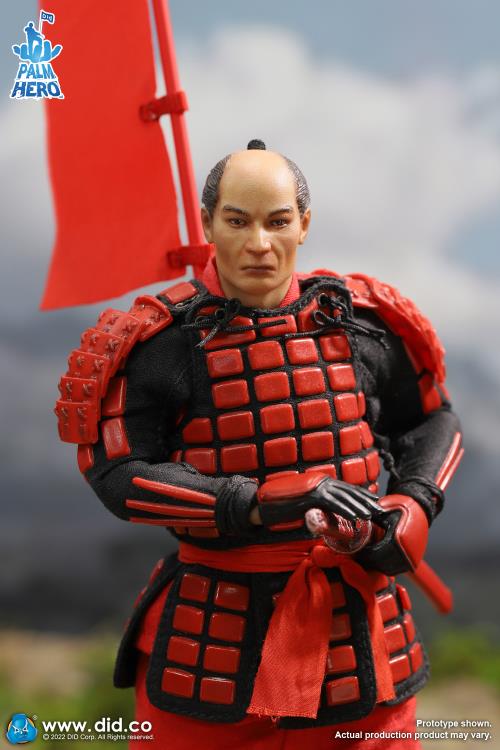Palm Hero Japan Sengoku Soldier (Red) 1/12 Scale Figure Gallery Image 10