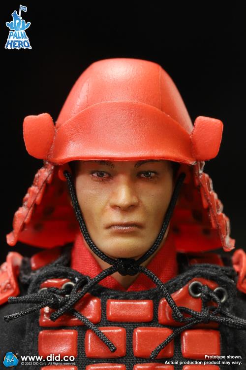 Palm Hero Japan Sengoku Soldier (Red) 1/12 Scale Figure Gallery Image 8