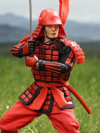Palm Hero Japan Sengoku Soldier (Red) 1/12 Scale Figure Gallery Image 2