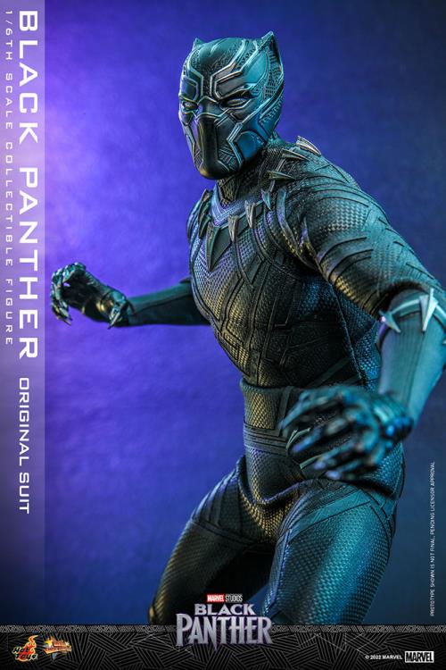 Black Panther MMS671 Black Panther (Original Suit) 1/6th Scale Collectible Figure Gallery Image 8