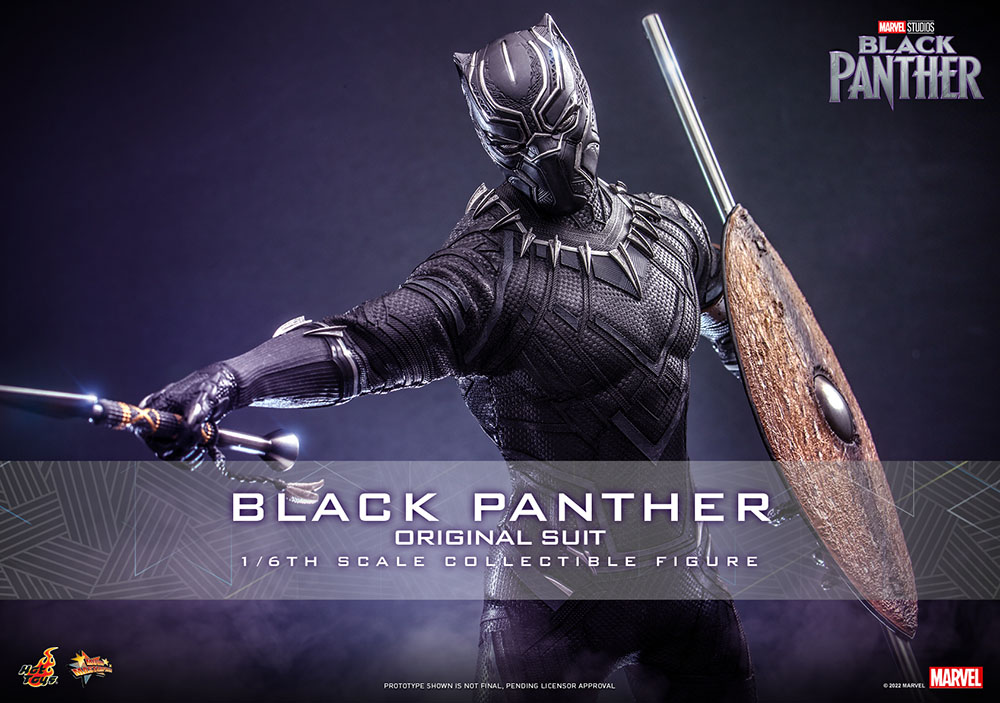 Black Panther MMS671 Black Panther (Original Suit) 1/6th Scale Collectible Figure Gallery Image 20