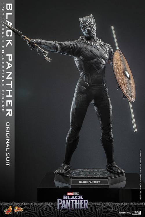Black Panther MMS671 Black Panther (Original Suit) 1/6th Scale Collectible Figure Gallery Image 3