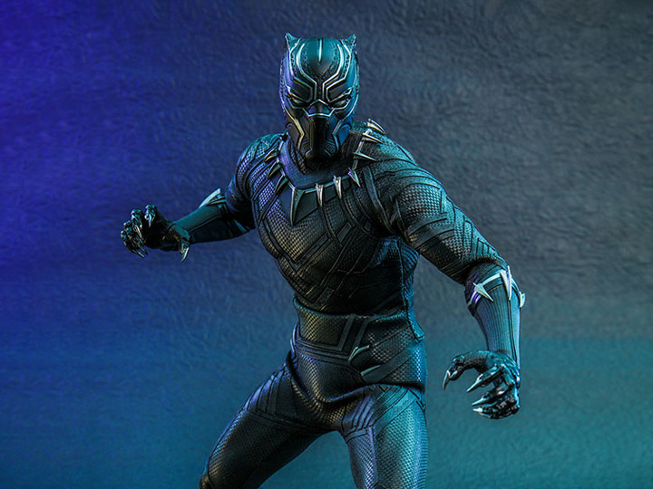 Black Panther MMS671 Black Panther (Original Suit) 1/6th Scale Collectible Figure Gallery Image 1