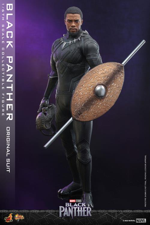 Black Panther MMS671 Black Panther (Original Suit) 1/6th Scale Collectible Figure Gallery Image 14