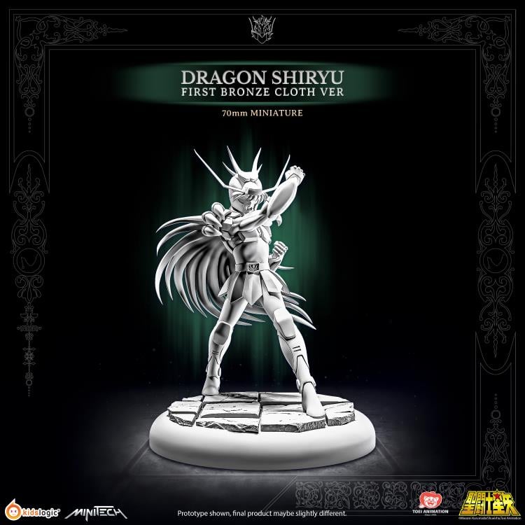 Saint Seiya MiniTech SS02 Dragon Shiryu (The First Bronze Cloth Ver.) 1/25 Scale Model Kit Gallery Image 3