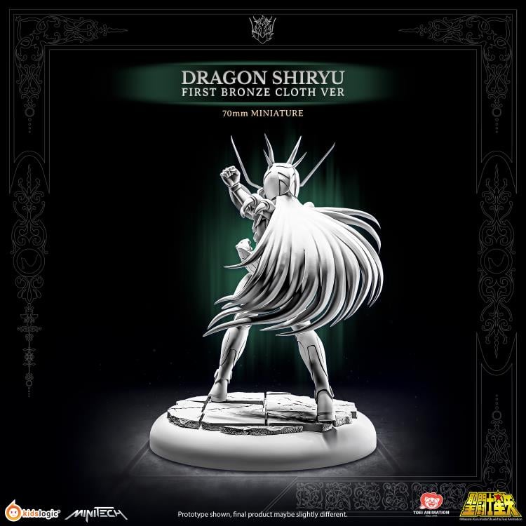 Saint Seiya MiniTech SS02 Dragon Shiryu (The First Bronze Cloth Ver.) 1/25 Scale Model Kit Gallery Image 5