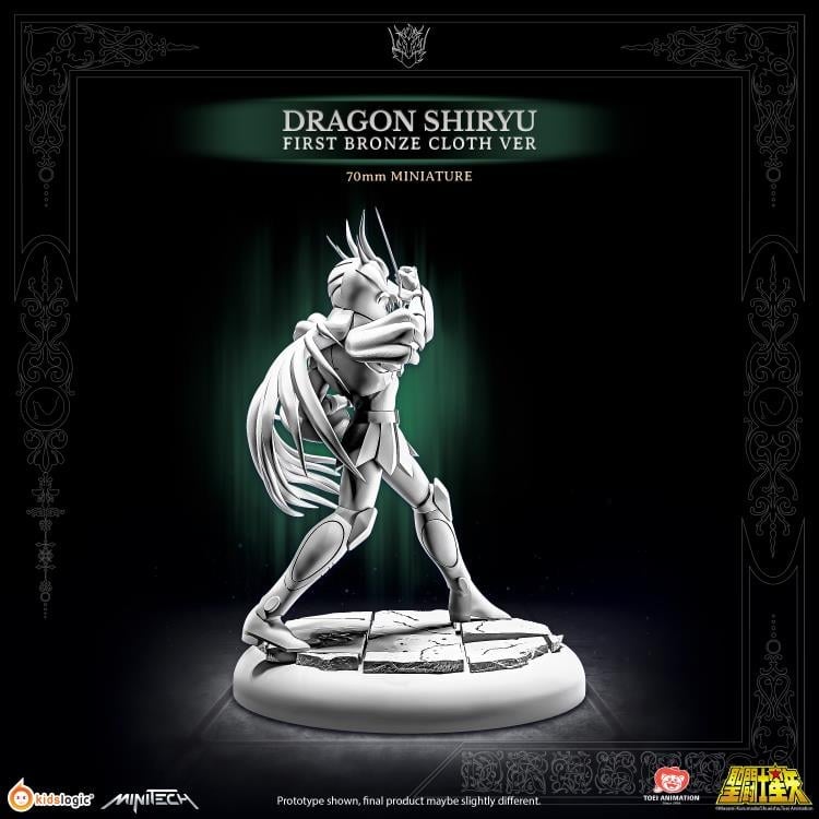 Saint Seiya MiniTech SS02 Dragon Shiryu (The First Bronze Cloth Ver.) 1/25 Scale Model Kit Gallery Image 4