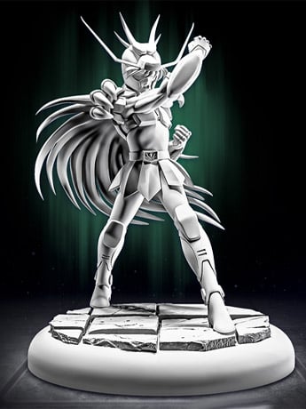 Saint Seiya MiniTech SS02 Dragon Shiryu (The First Bronze Cloth Ver.) 1/25 Scale Model Kit Gallery Image 2