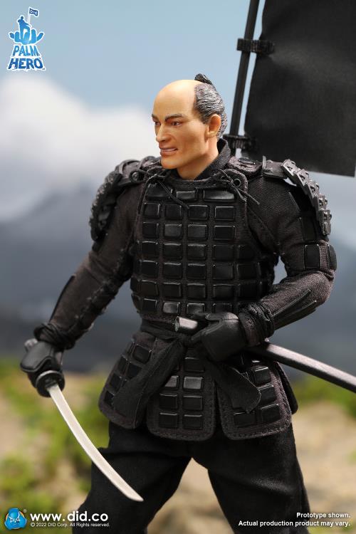 Palm Hero Japan Sengoku Soldier (Black) 1/12 Scale Figure Gallery Image 15