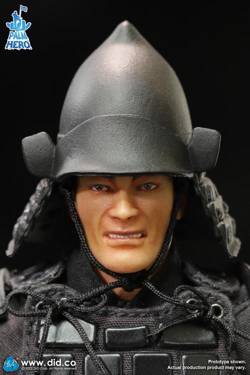 Palm Hero Japan Sengoku Soldier (Black) 1/12 Scale Figure Gallery Image 13