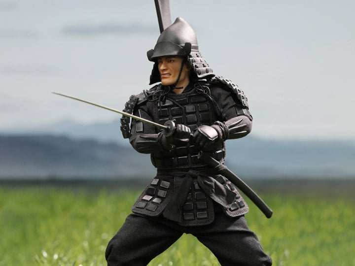 Palm Hero Japan Sengoku Soldier (Black) 1/12 Scale Figure