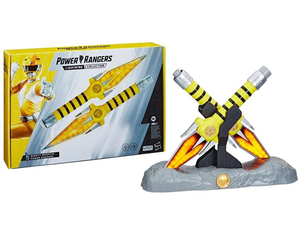 Mighty Morphin Power Rangers Lightning Collection Yellow Ranger Power Daggers 1/1 Scale Replicas Gallery Image 14