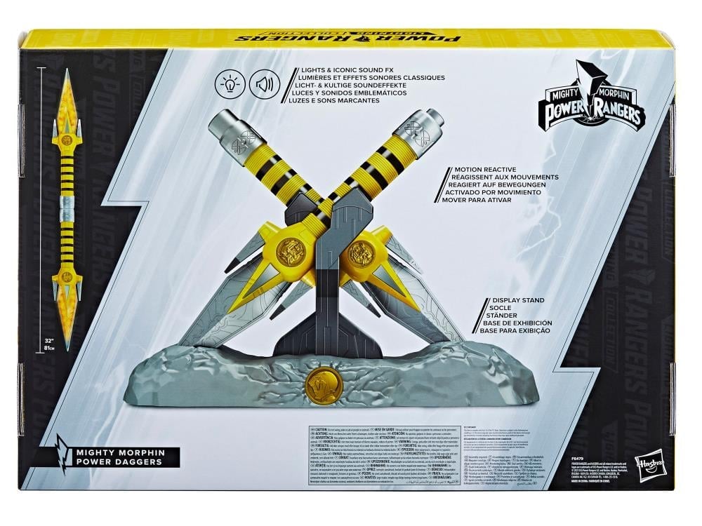 Mighty Morphin Power Rangers Lightning Collection Yellow Ranger Power Daggers 1/1 Scale Replicas Gallery Image 16