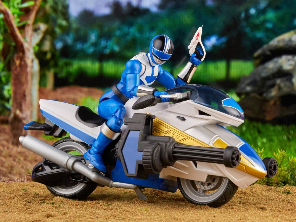 Power Rangers Time Force Lightning Collection Deluxe Blue Ranger and Vector Cycle Set Gallery Image 15