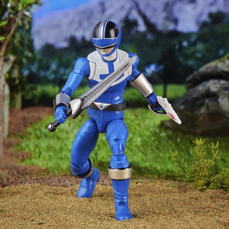 Power Rangers Time Force Lightning Collection Deluxe Blue Ranger and Vector Cycle Set Gallery Image 5