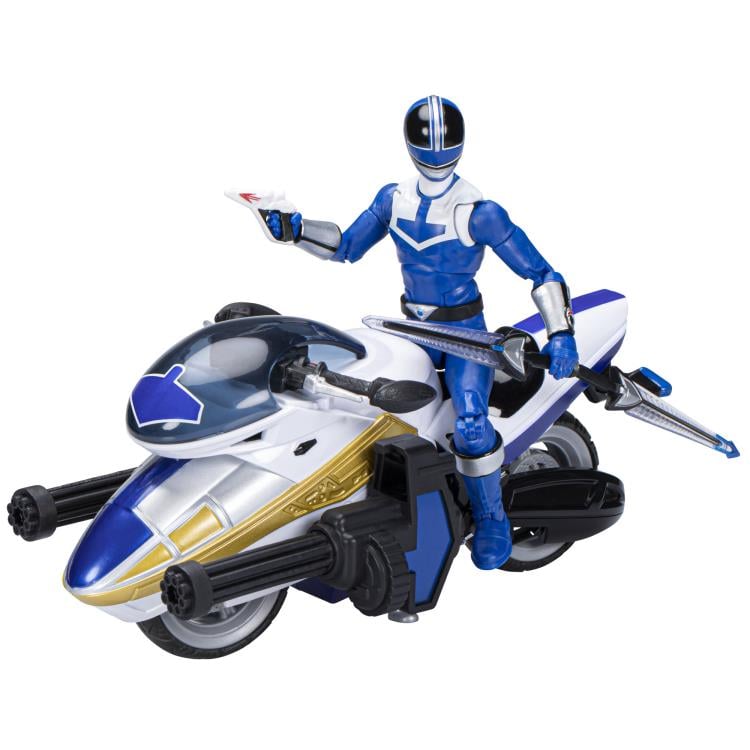Power Rangers Time Force Lightning Collection Deluxe Blue Ranger and Vector Cycle Set Gallery Image 16