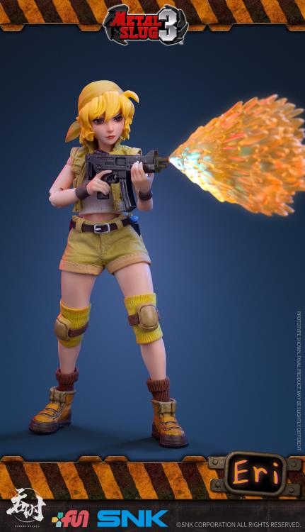 Metal Slug 3 Eri Kasamoto 1/12 Scale Figure Gallery Image 12