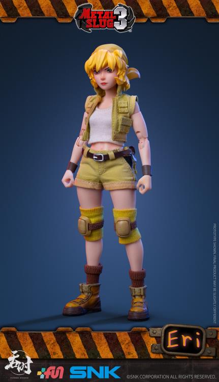 Metal Slug 3 Eri Kasamoto 1/12 Scale Figure Gallery Image 3