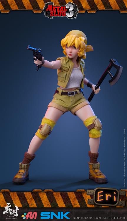 Metal Slug 3 Eri Kasamoto 1/12 Scale Figure Gallery Image 8