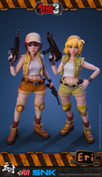 Metal Slug 3 Eri Kasamoto 1/12 Scale Figure Gallery Image 16