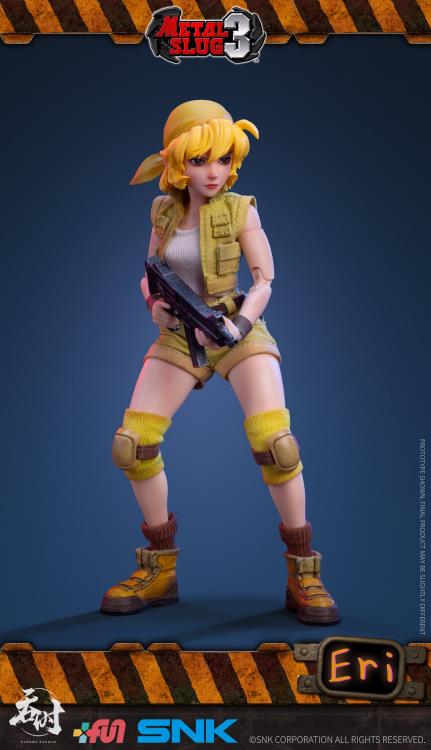 Metal Slug 3 Eri Kasamoto 1/12 Scale Figure Gallery Image 5