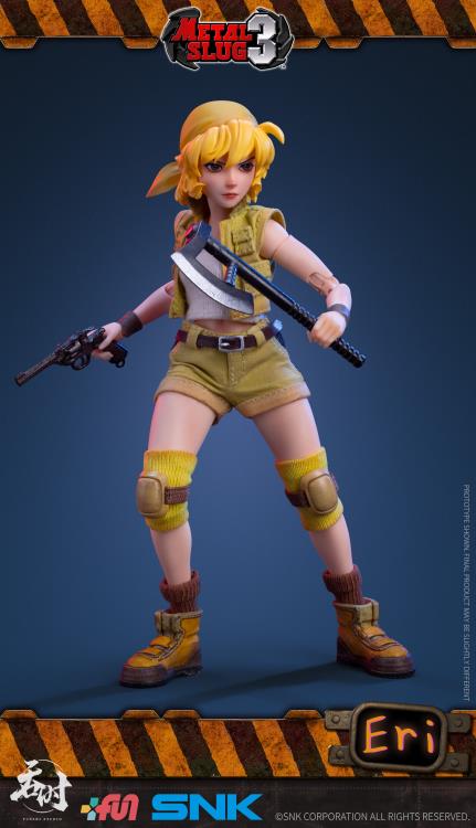 Metal Slug 3 Eri Kasamoto 1/12 Scale Figure Gallery Image 7