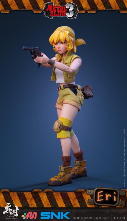 Metal Slug 3 Eri Kasamoto 1/12 Scale Figure Gallery Image 9