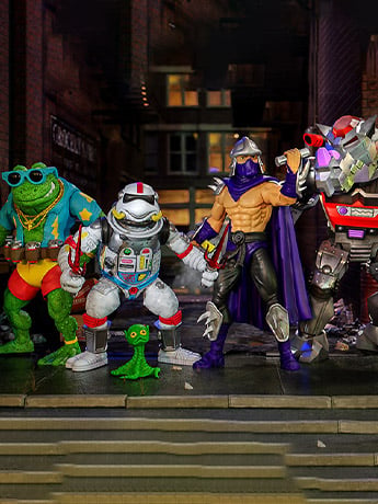 Teenage Mutant Ninja Turtles ULTIMATES! Wave 8 Set of 4 Action Figures