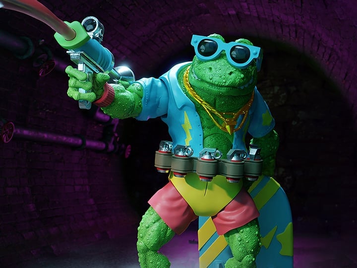 Teenage Mutant Ninja Turtles Ultimates! Genghis Frog Action Figure