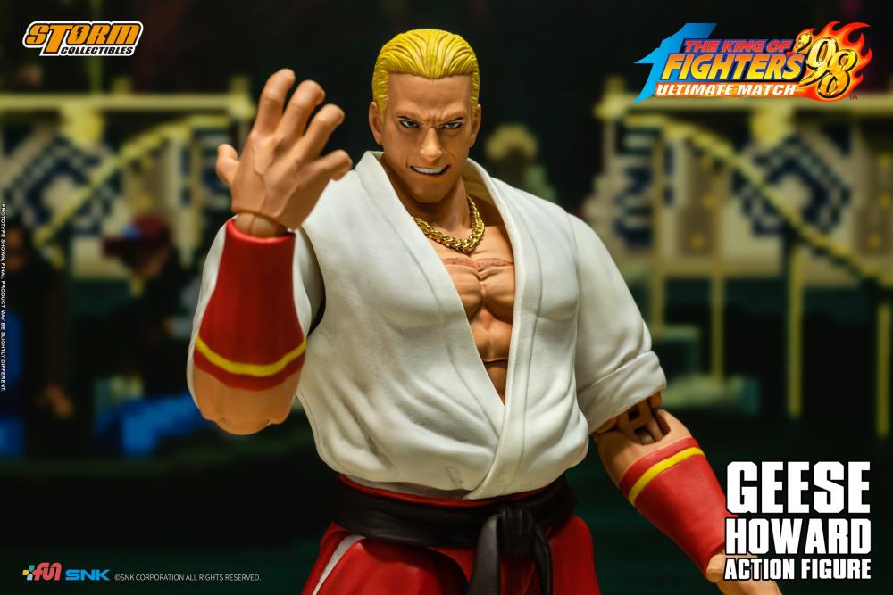 The King of Fighters '98 Geese Howard 1/12 Scale BBTS Exclusive Action Figure Gallery Image 11