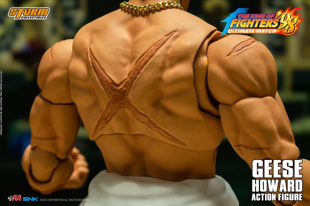 The King of Fighters '98 Geese Howard 1/12 Scale BBTS Exclusive Action Figure Gallery Image 17