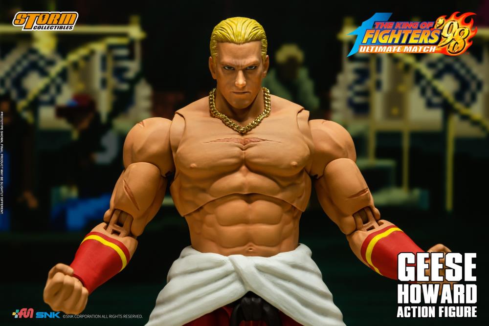The King of Fighters '98 Geese Howard 1/12 Scale BBTS Exclusive Action Figure Gallery Image 15