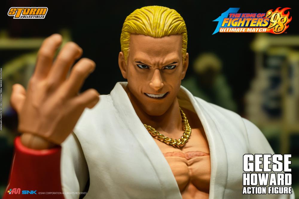 The King of Fighters '98 Geese Howard 1/12 Scale BBTS Exclusive Action Figure Gallery Image 12